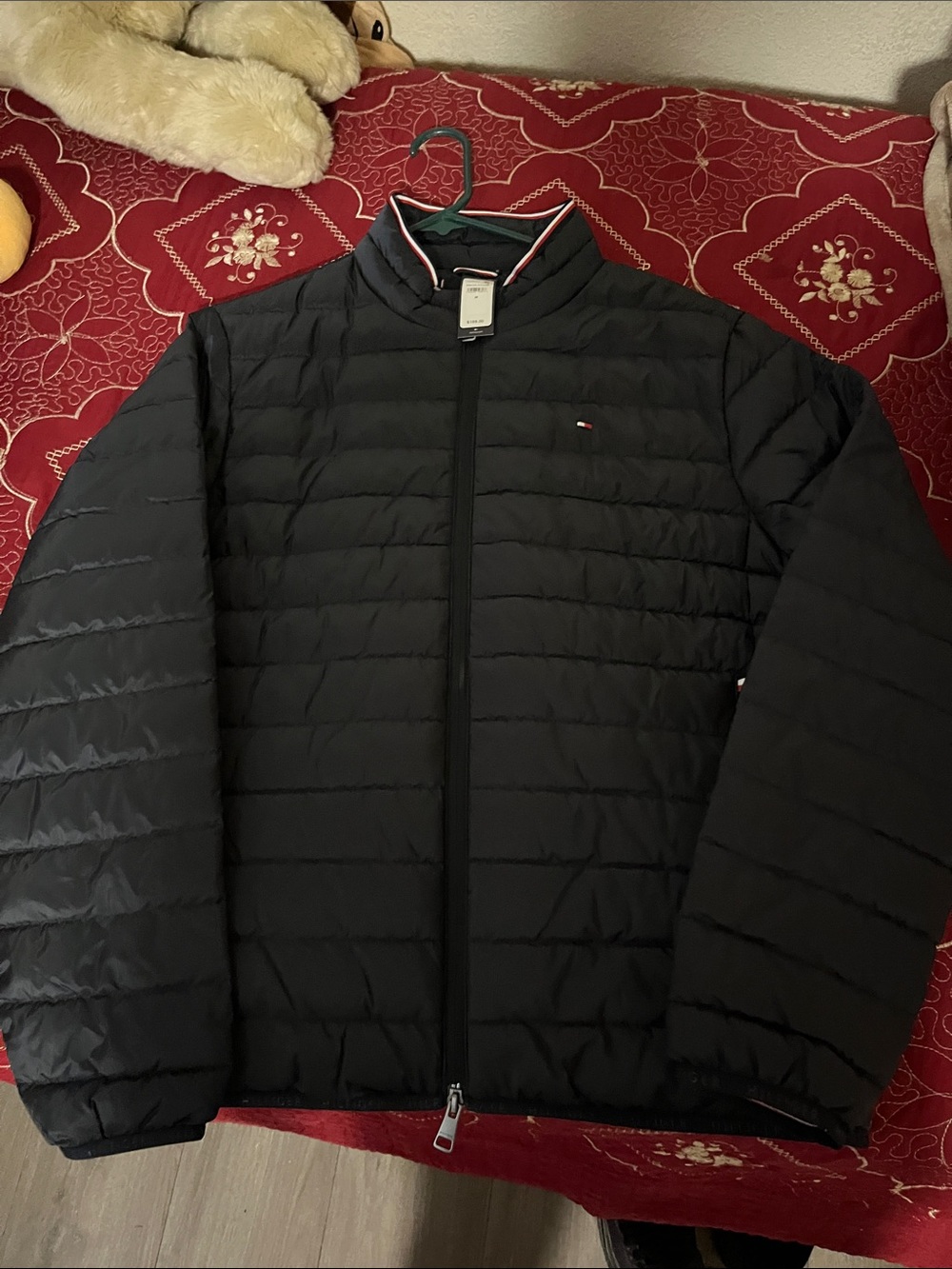Tommy Hilfiger navy blue Quilted Packable Puffer Jacket